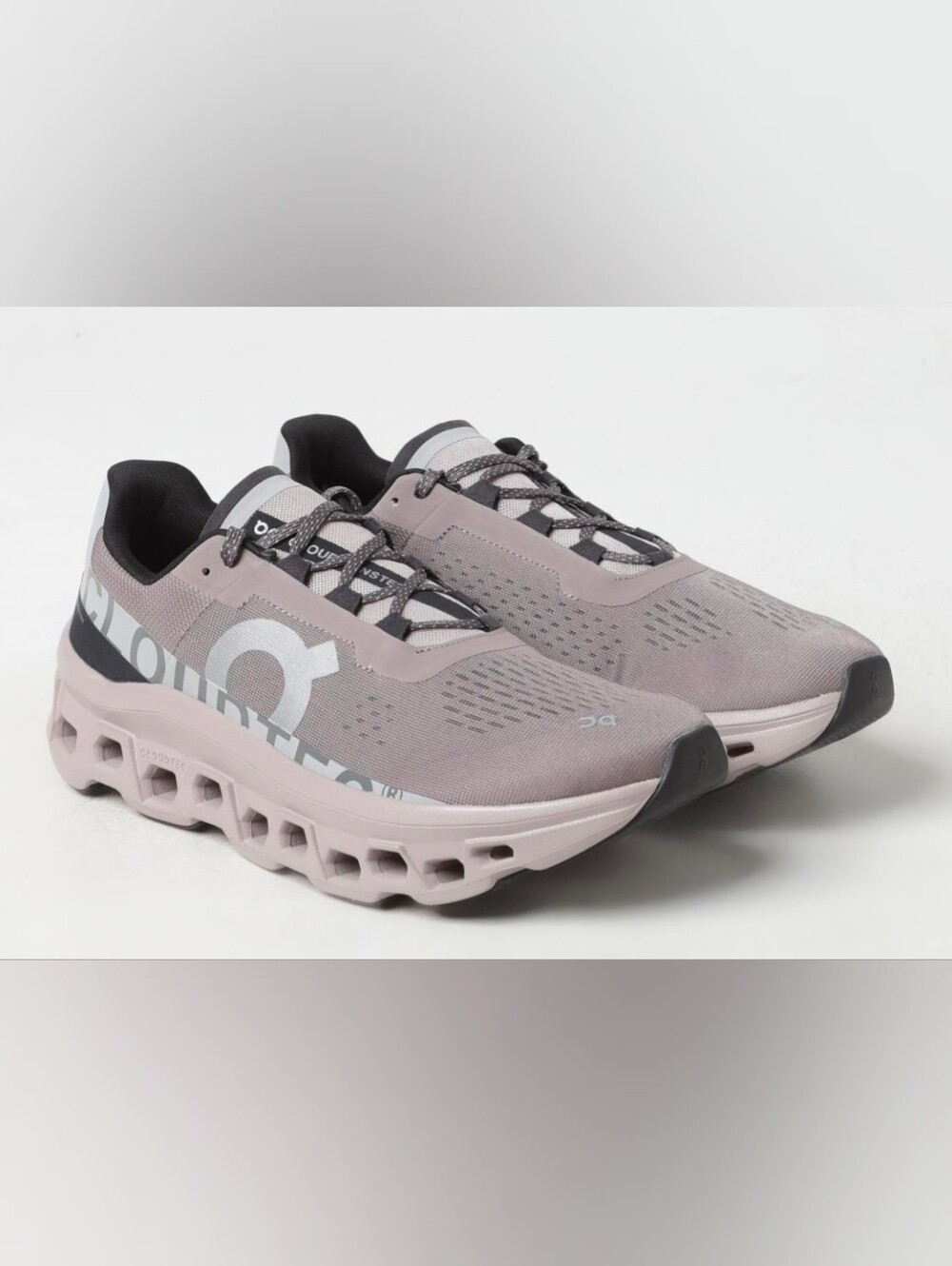 On Cloudmonster Women's Cinder/Fog Size 10